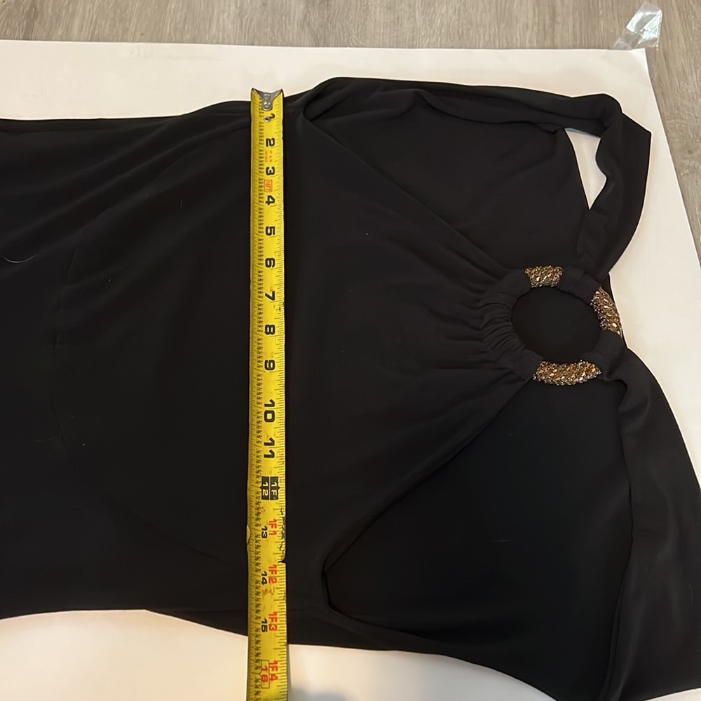 Y2K Cache Cowl Neck Dress - Picture 8 of 8